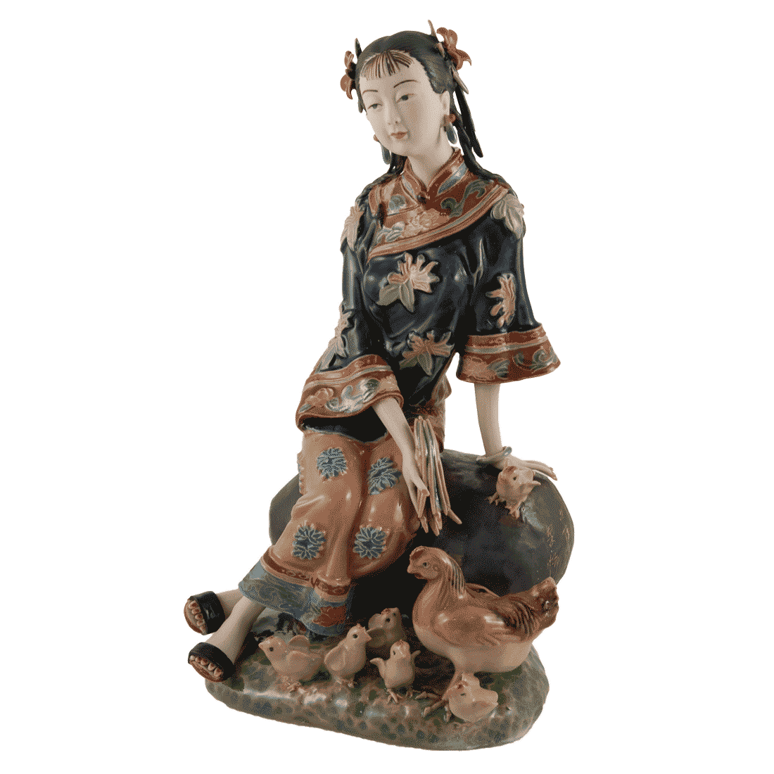 Статуэтка, фигурка девушки из фарфора - "Chinese Lady porcelain" + Premium box