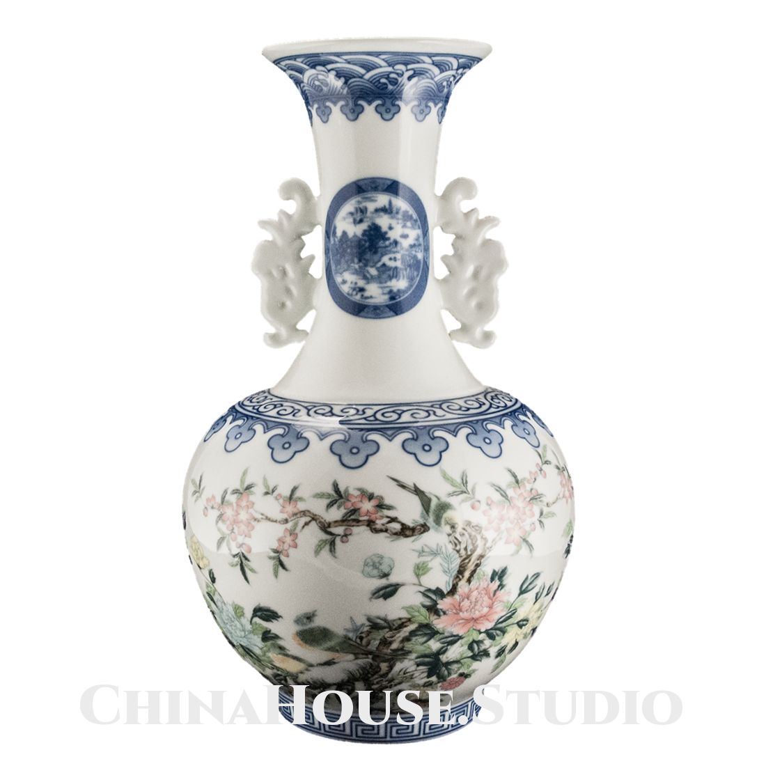 Китайская ваза "Blue & White"