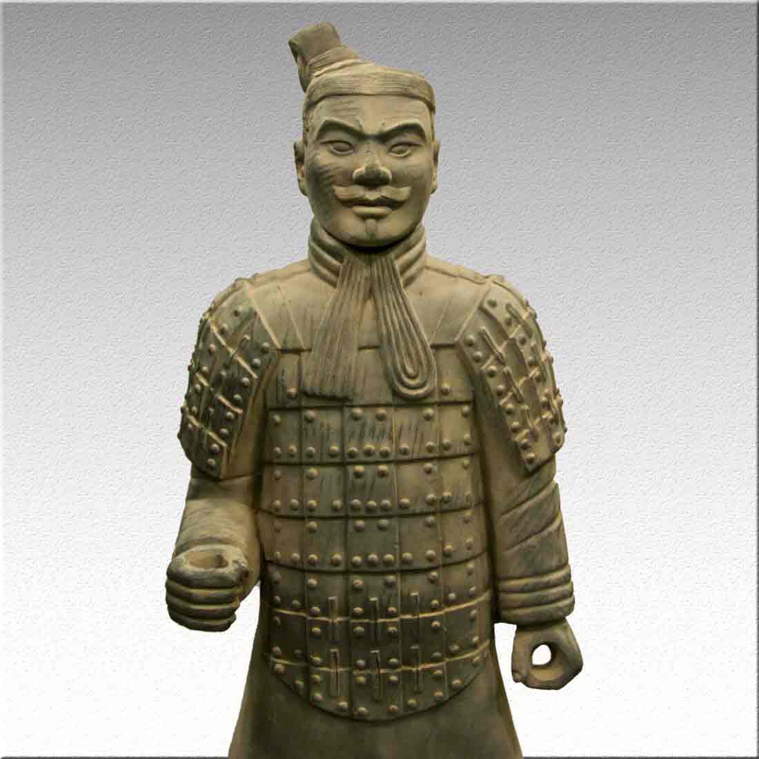 Статуя, "Терракотовый воин" - солдат императорской гвардии купить в студии декора / шоурум |  ChinaHouse.Studio