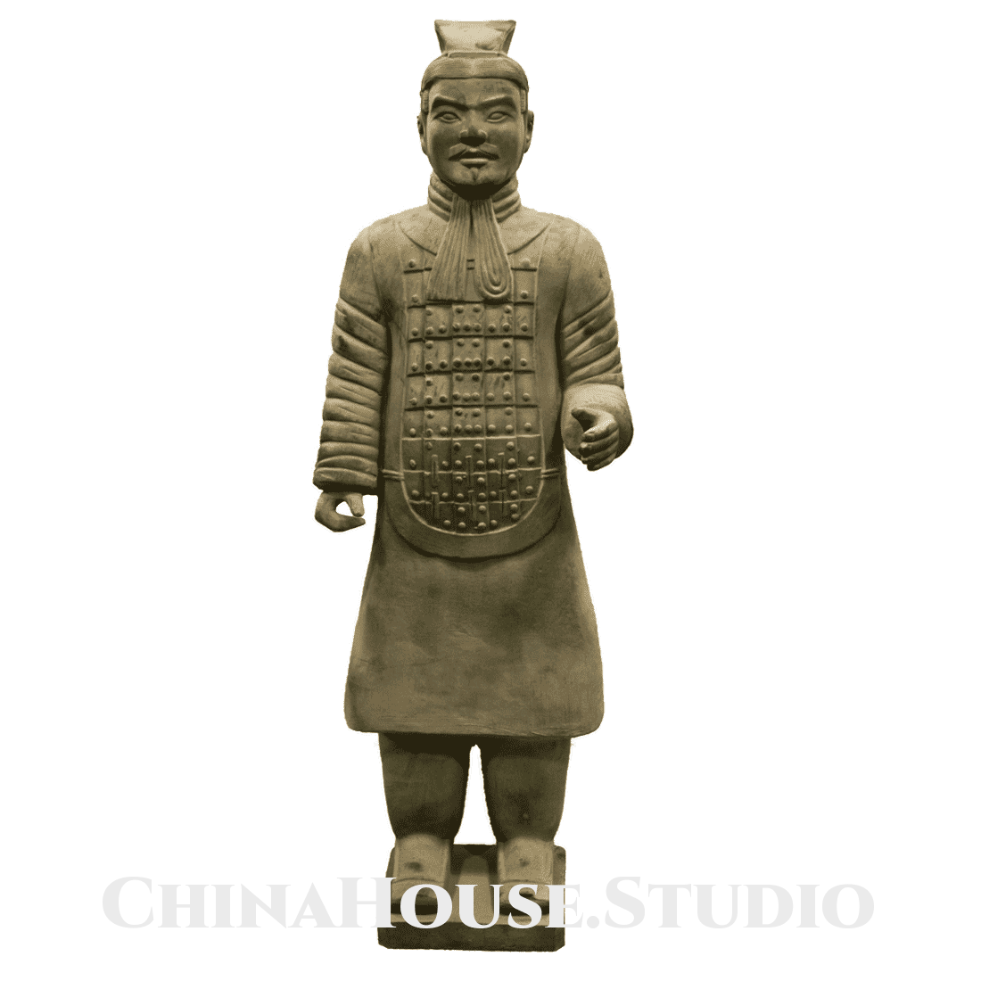 Статуя, "Терракотовый воин" - Офицер императорской гвардии в интернет-студии декора / шоурум | ChinaHouse.studio