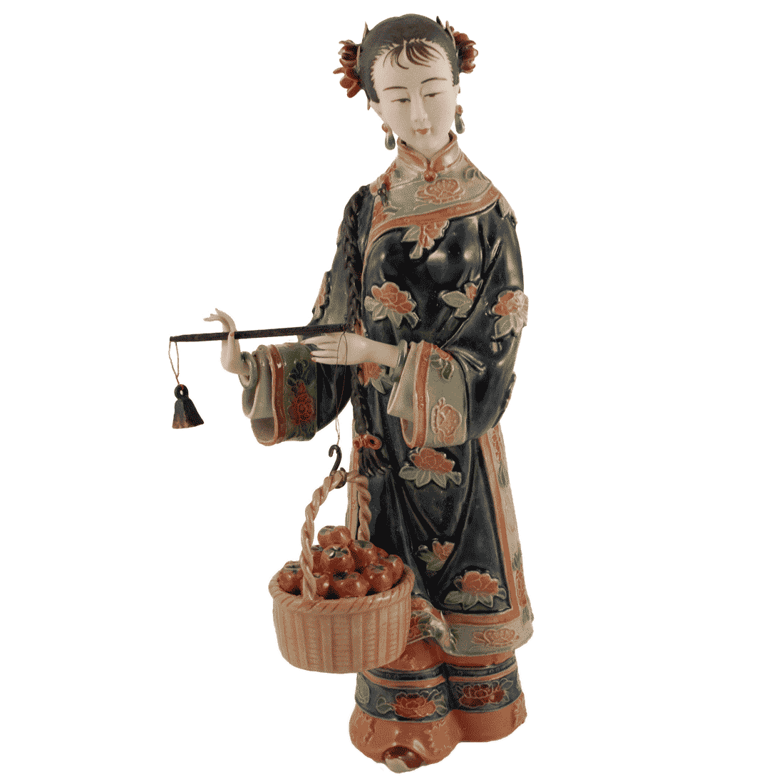 Статуэтка, фигурка девушки из фарфора - "Chinese Lady porcelain" + Premium box