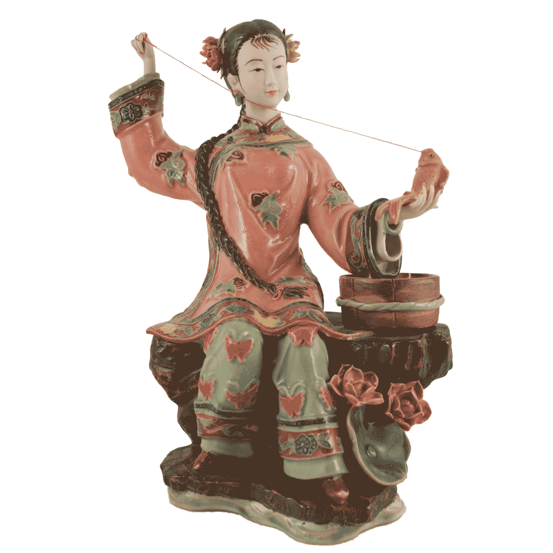 Статуэтка, фигурка девушки из фарфора - "Chinese Lady porcelain" + Premium box